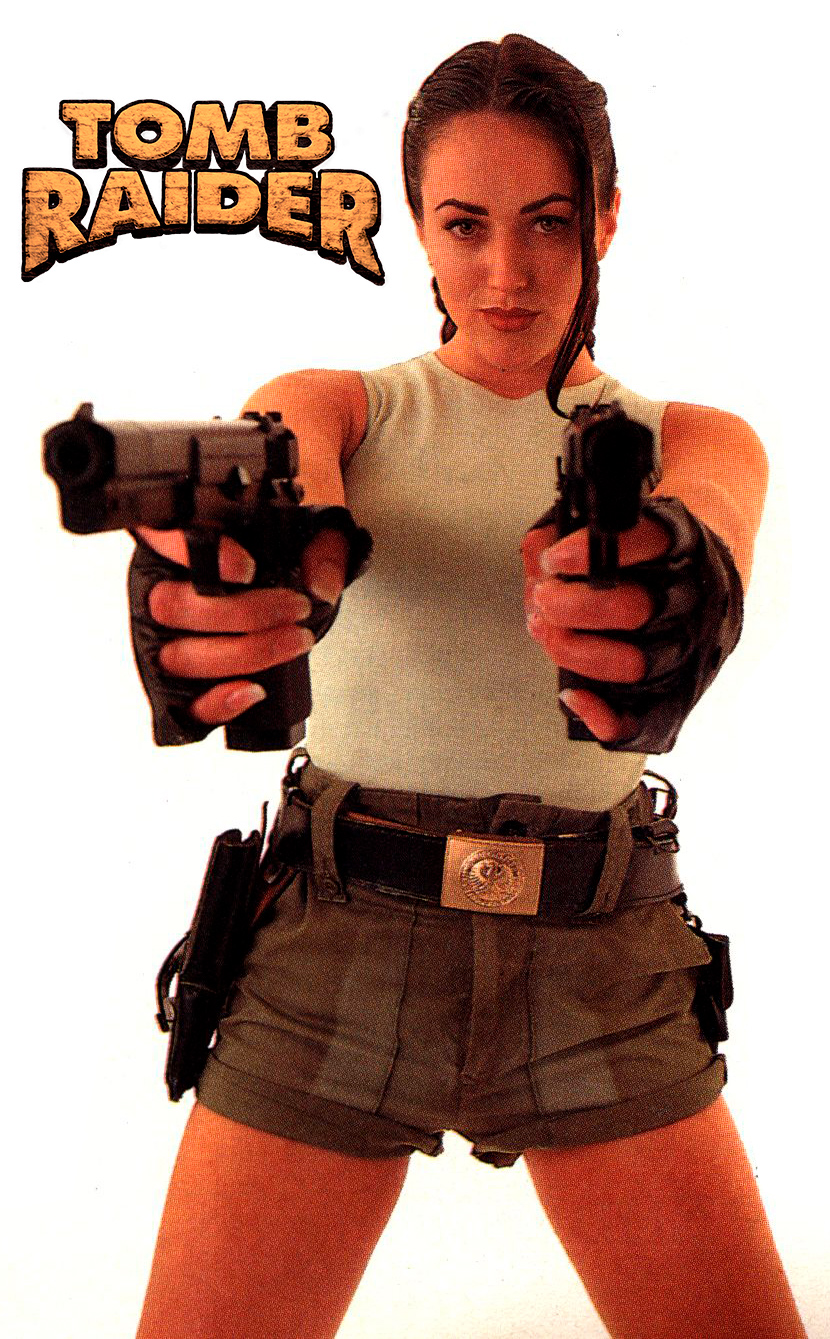 Tomb Raider 1996 Nathalie Cook Croft Generation By Sermongar