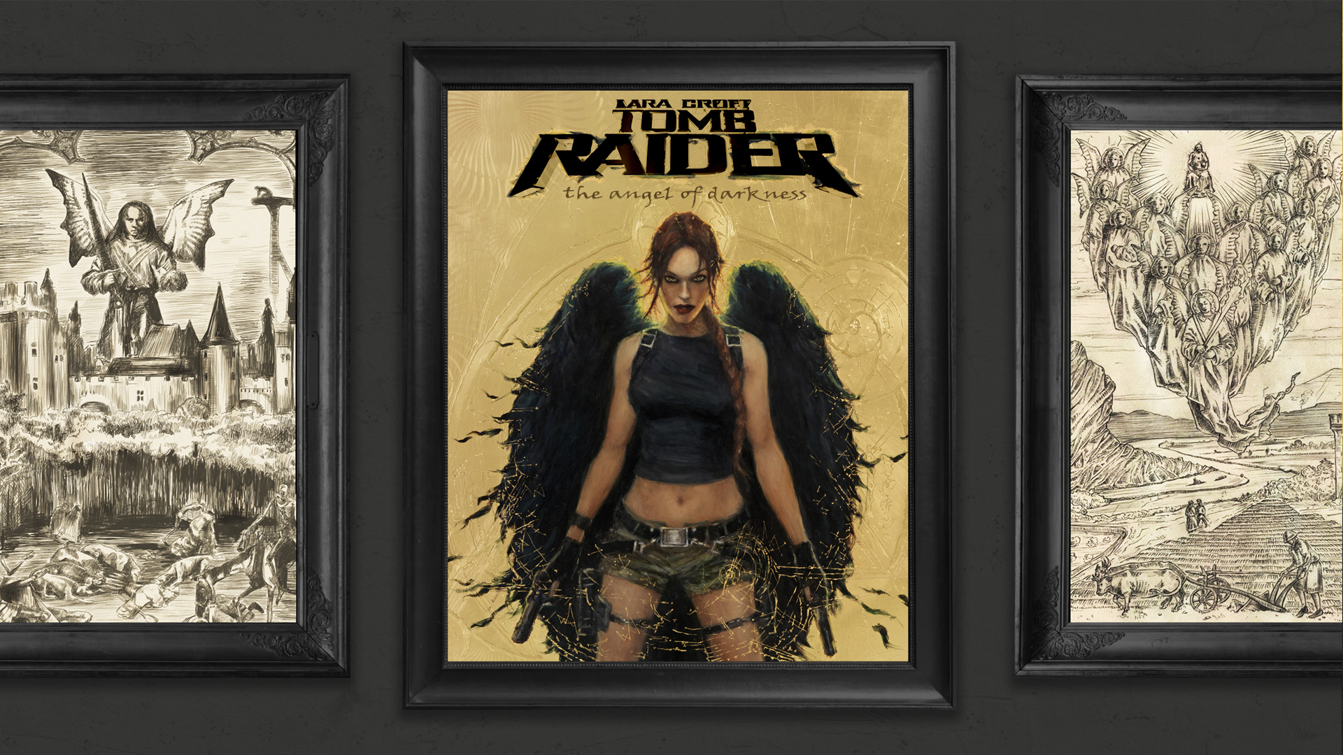 Tomb Raider the Angel of Darkness Remake. Достижение Angels awaits. Playing the Angel обложка.